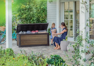 Linia Deco Keter - spójne wyposażenie, które porządkuje ogród