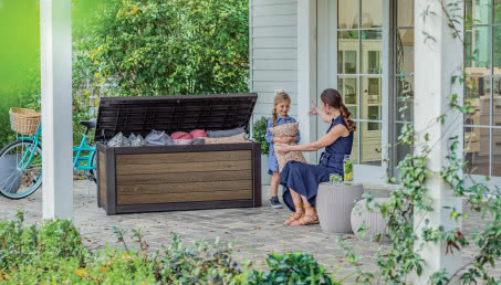 Linia Deco Keter - spójne wyposażenie, które porządkuje ogród