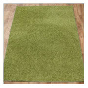 Dywan w kolorze zielonym