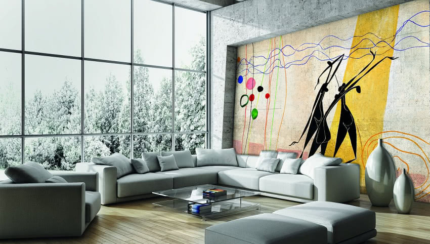 Wzór Nimfy Dwie z kolekcji Panny i Nimfy. Jest...