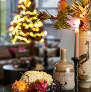 Nagrodzony dom projektu HOLA Design w bożonarodzeniowej odsłonie 