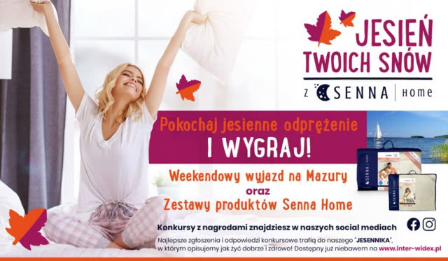 Pokaż JESIEŃ TWOICH SNÓW i wygraj wyjazd na Mazury
