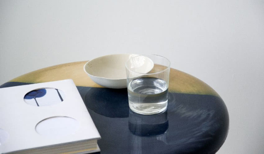 Stolik kawowy Color Colision, projekt Kirstie...