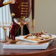 Świąteczne wnętrze domu włoskiej influencerki