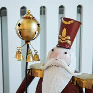 Świąteczne wnętrze domu włoskiej influencerki