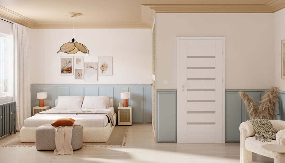 Jak dobrać kolor drzwi do jasnego wnętrza?