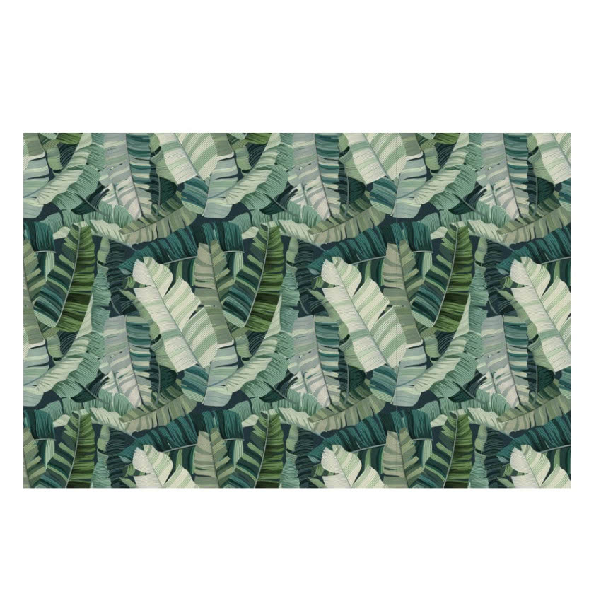 Tapeta z botanicznym wzorem Camo Green, MURALS...