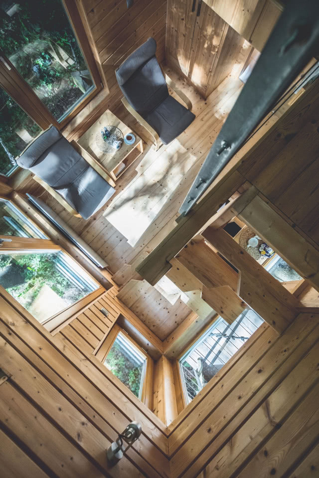 Ekologiczne domy W DRZEWACH