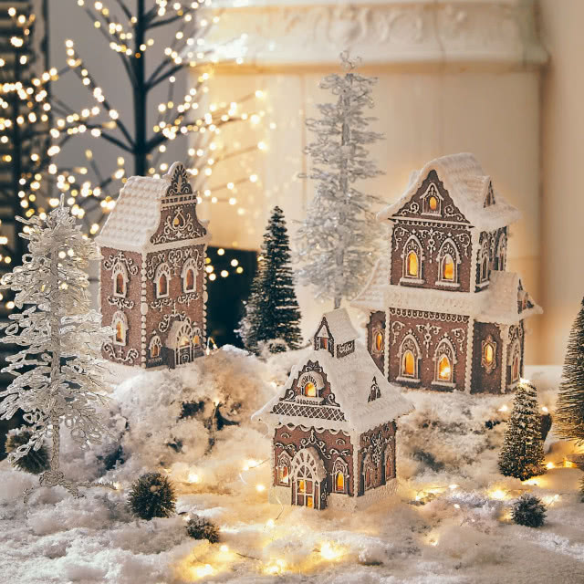 kompozycja z domków 