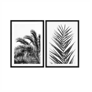 Obraz Palm Leaves, 2 Set, 745 x 1045 cm, Eichholtz, SF MEBLE, 4749 zł