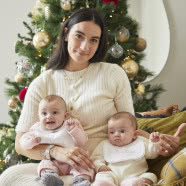 Świąteczne wnętrze domu włoskiej influencerki