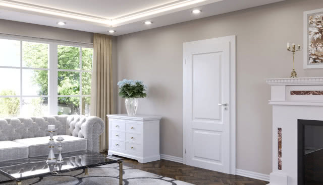 Ponadczasowa biel - drzwi EGRO od POL-SKONE