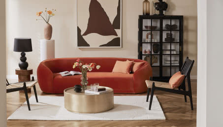 Welur we wnętrzach - miękkie tkaniny wracają do łask!