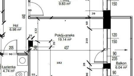 Jak rozplanować nieduży salon z aneksem