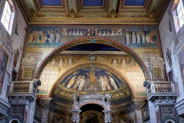 mozaika w apsydzie