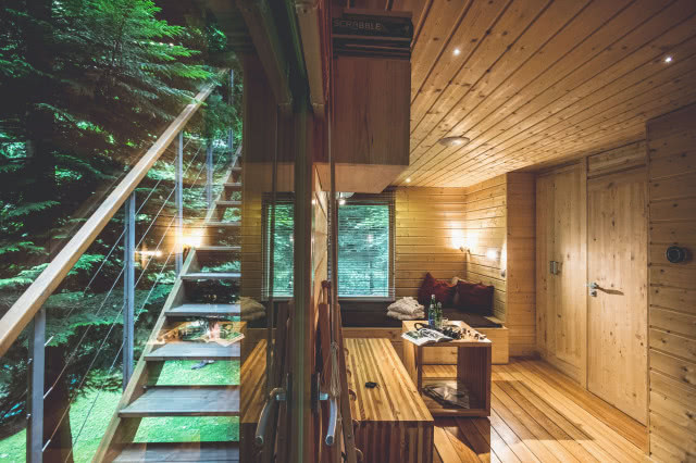 Ekologiczne domy W DRZEWACH