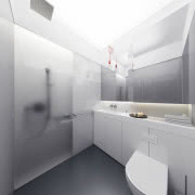 III miejsce - łazienka-szklana klatka - projekt...