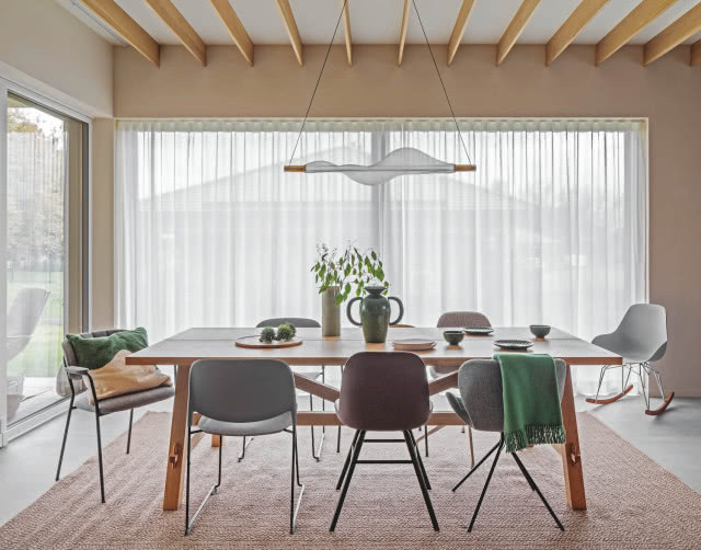 stół z IKEA aranżacja jadalni