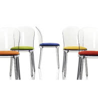 krzesła Vanity, projekt Stefano Giovannoni, Magis