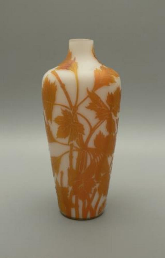 Wazon z liśćmi klonu, Beckmann & Weis, Mügeln/k....