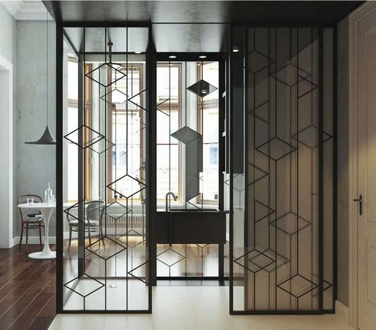 III miejsce - łazienka-szklana klatka - projekt...