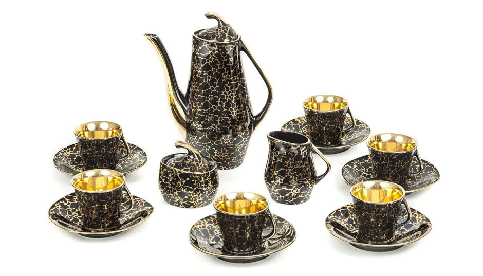 Piękne serwisy do kawy i herbaty