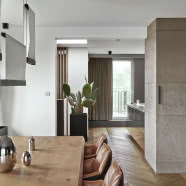 Krakowski apartament w kamieniu i drewnie - wykończenie go zajęło trzy lata!