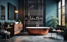 Łazienka w stylu industrialnym - 10 najpiękniejszych aranżacji z Pinteresta!