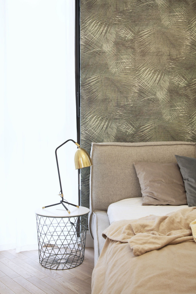 Sypialnia w stylu industrialnym