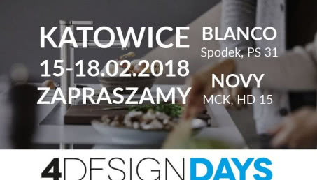 Kuchenne trendy i nowe technologie na 4 Design Days