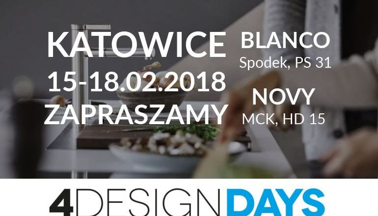 Kuchenne trendy i nowe technologie na 4 Design Days