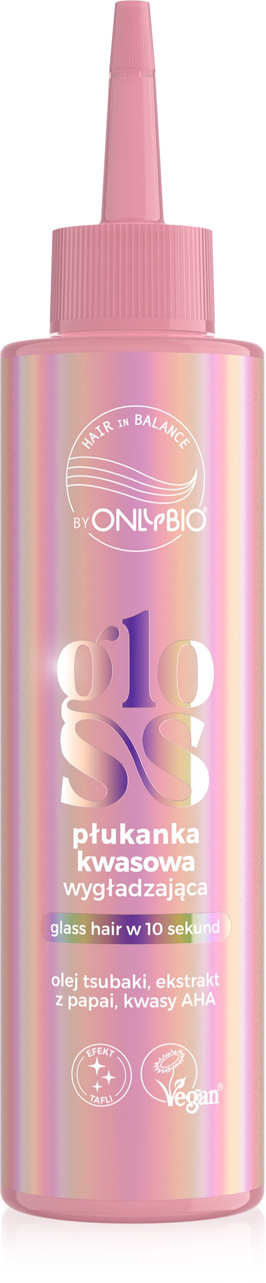 OnlyBio Hair in Balance Gloss - płukanka kwasowa...
