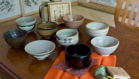 Japońska ceramika i laka
