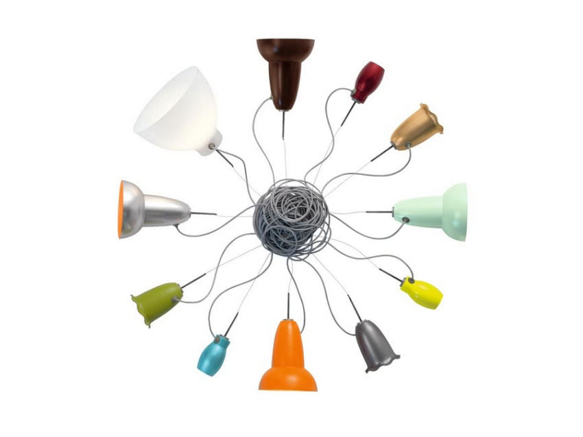 Blossom - pięć kloszy (Globe, Reccet, Rocket Alu...