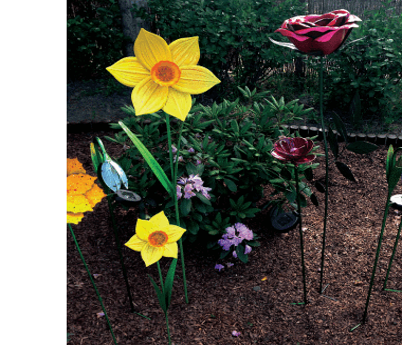 Kwiaty solarne do ogrodu i na taras - Aurora Garden
