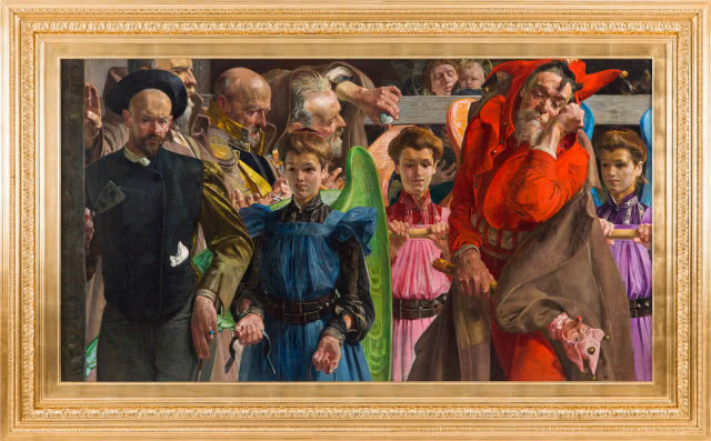 „Rzeczywistość” Jacka Malczewskiego - symbolistyczny obraz z końca XIX wieku