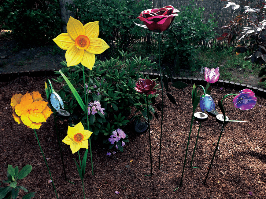 Kwiaty solarne do ogrodu i na taras - Aurora Garden