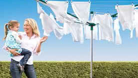 Linomatic 600 Deluxe - sprytna suszarka ogrodowa