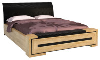 Łóżko Corino z zagłówkiem i ławeczką, MEBIN