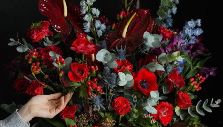 Sztuczna inteligencja stworzy spersonalizowany bukiet kwiatów! To pierwsza taka kwiaciarnia w Europie!