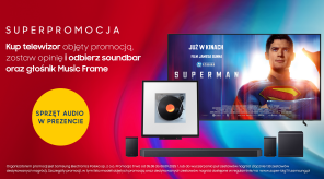 Domowe kino z rozmachem - kup duży TV Samsung i odbierz soundbar oraz głośnik