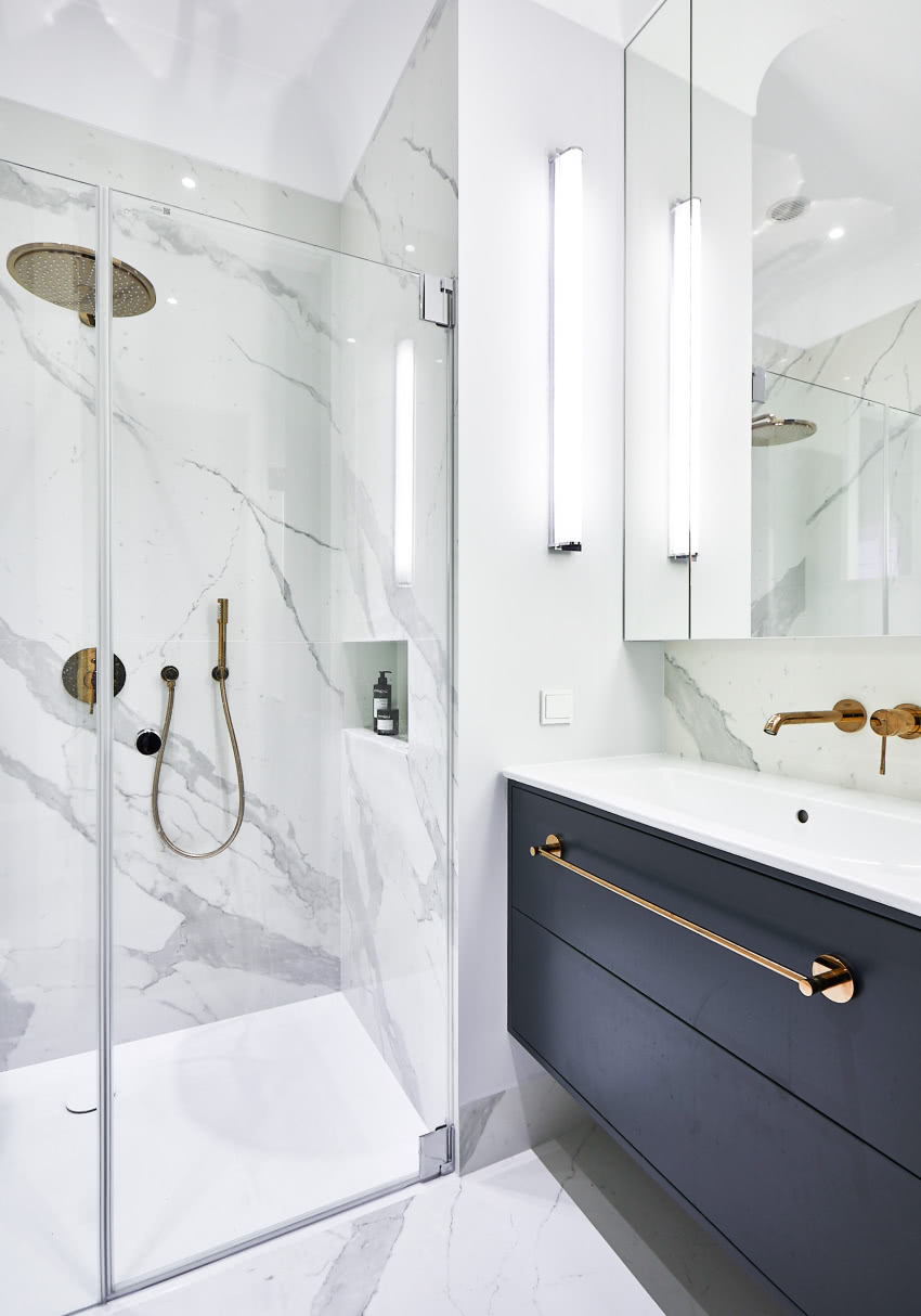 Łazienka jest bardzo
szykowna. Na...