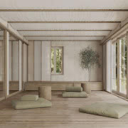 Wnętrze sali do terapii grupowej Domek C