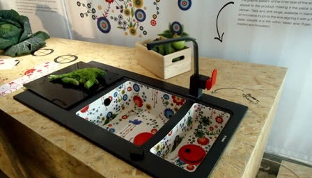 Cepelik - zlewozmywak Deante dla miłośników folk design