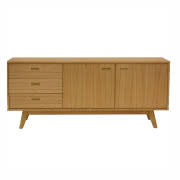 Komoda Bess 170x72 brązowa, Tenzo