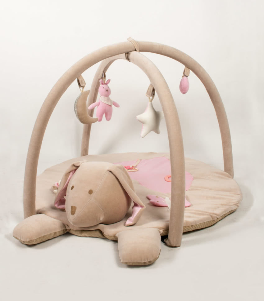 Dywanik edukacyjny dla niemowląt królik, MUZPONY