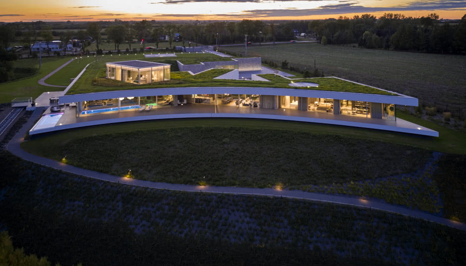 Willa nad Narwią zdobyła Oscara designu! Ma kształt wydmy  