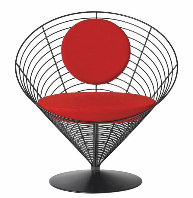 Krzesło Wire Cone Verner Panton