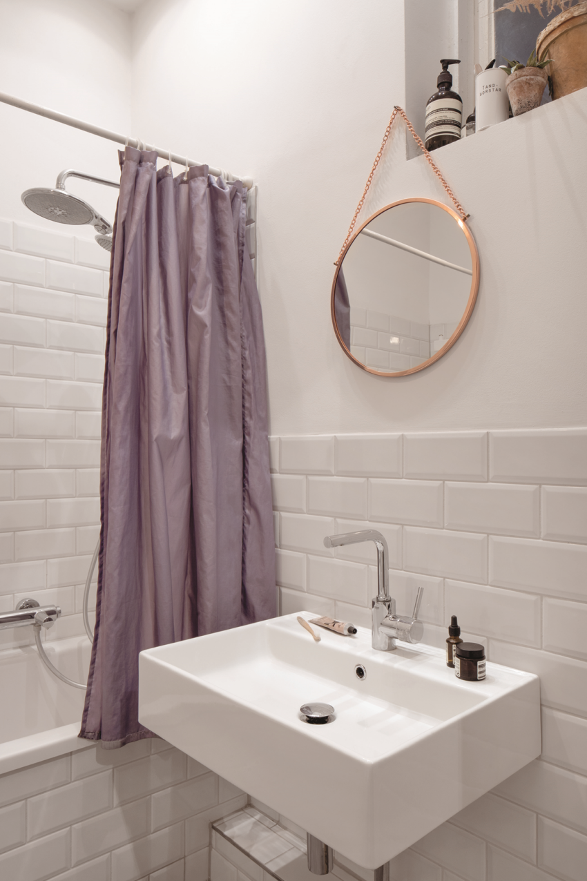 Lustro w łazience pochodzi
z firmy House...