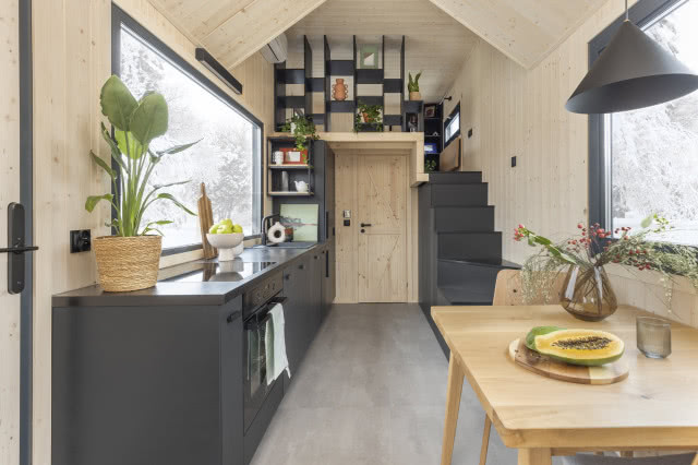 mobilny domek na 20 metrach kwadratowych